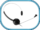 Merlin 755 telephone headset